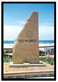 lest we forget SANDSTONE SCULPTURE